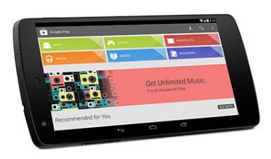 Nexus 5 on t mobile horizontal