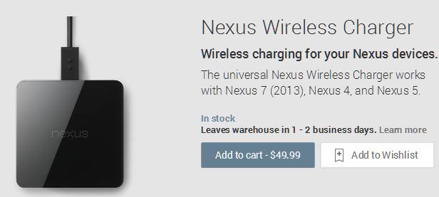 Nexus charger