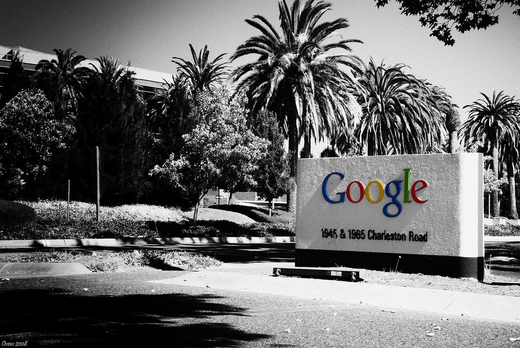 Google office sign